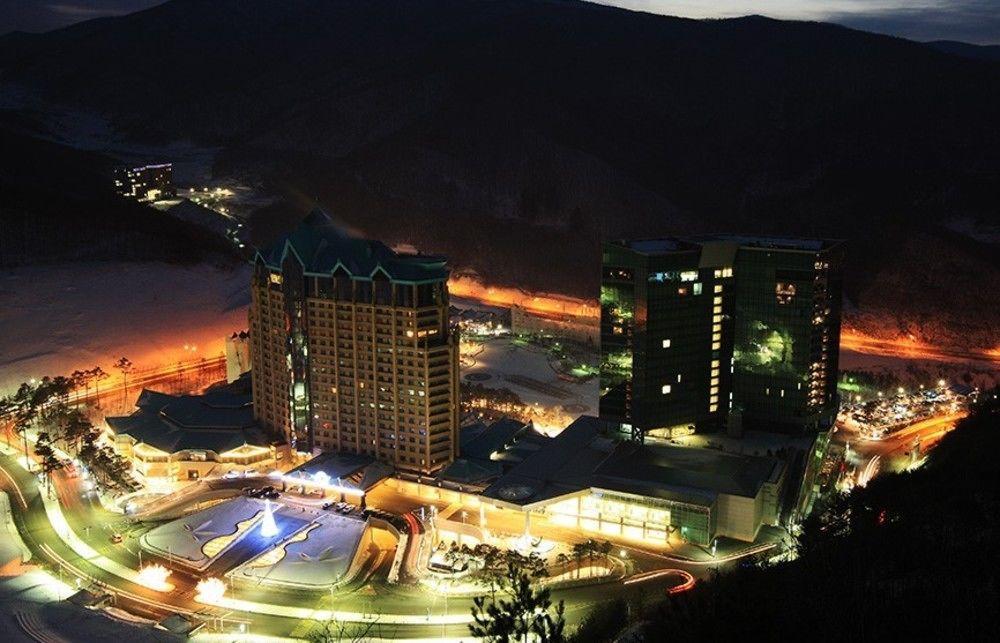 High1 Grand Hotel Main Tower Jeongseon Buitenkant foto